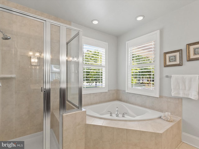 11733 Maid At Arms Ln, Berlin, MD 21811 - full bathroom with a stall shower and a bath