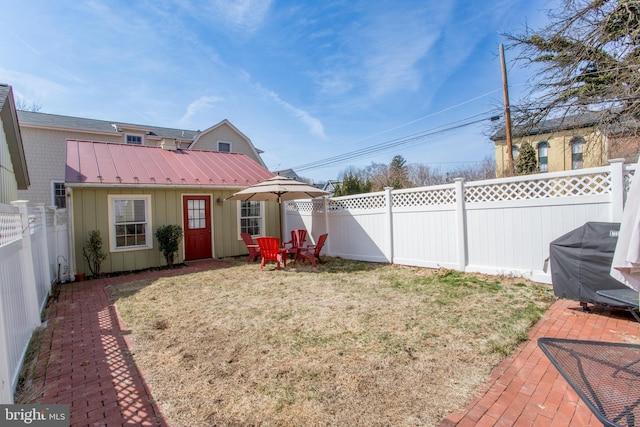 36 S Clinton St, Doylestown, PA 18901 - view of yard featuring a fenced backyard