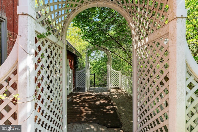 view of property exterior
