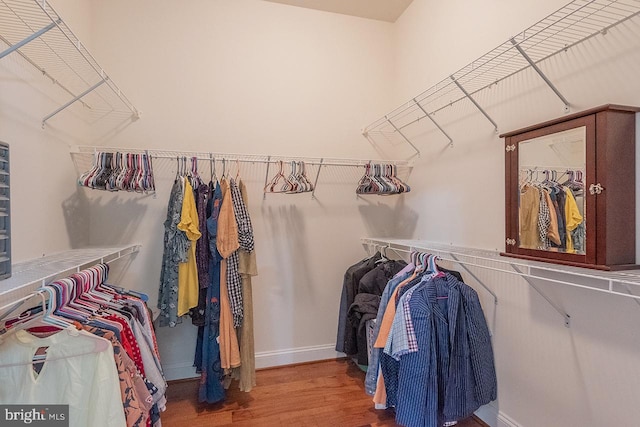 24129 Statesboro Pl, Ashburn, VA 20148 - walk in closet with wood finished floors