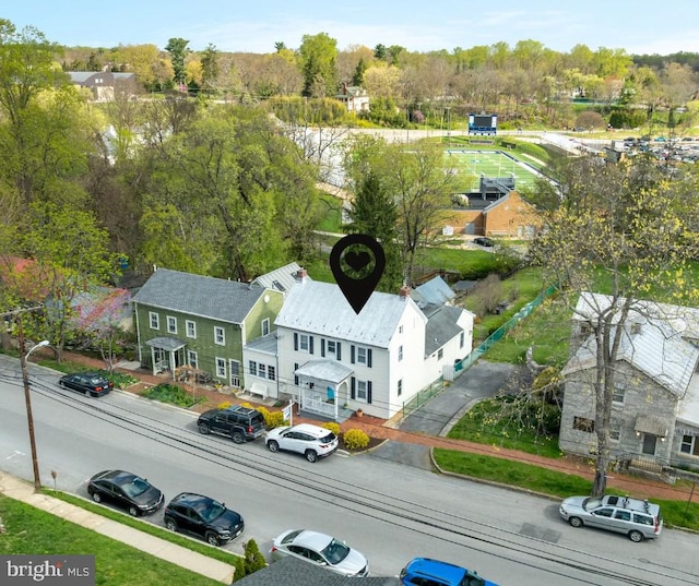 drone / aerial view