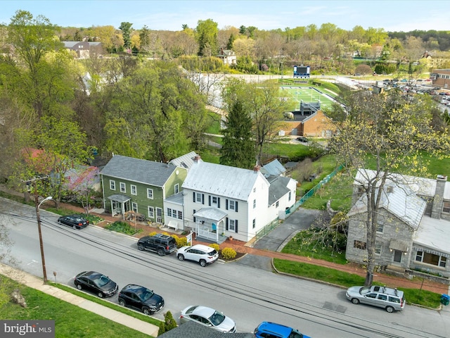 bird's eye view