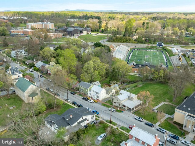 aerial view