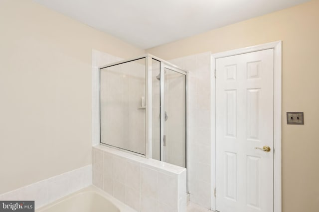9 Stratton Ct, Robbinsville, NJ 08691 - bathroom with a bath and a stall shower