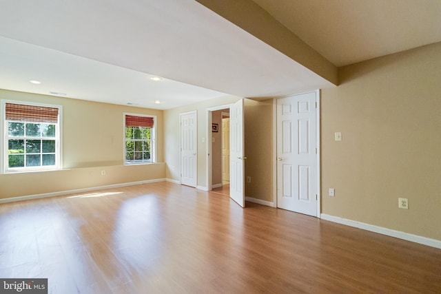 1005 Chaff Way, La Plata, MD 20646 - empty room featuring wood finished floors, recessed lighting, and baseboards