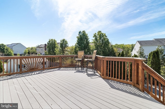 1005 Chaff Way, La Plata, MD 20646 - deck featuring a residential view