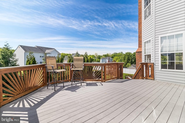 1005 Chaff Way, La Plata, MD 20646 - view of wooden deck