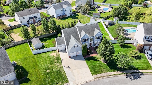 1005 Chaff Way, La Plata, MD 20646 - bird's eye view featuring a residential view