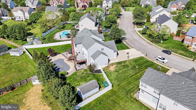 1005 Chaff Way, La Plata, MD 20646 - drone / aerial view with a residential view