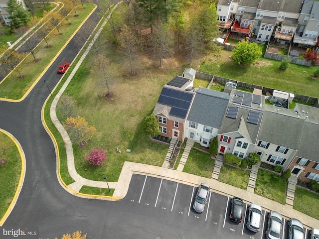 drone / aerial view