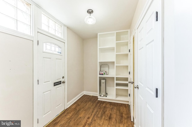 2202 E Cumberland St, Philadelphia, PA 19125 - entrance foyer featuring baseboards and dark wood-style floors