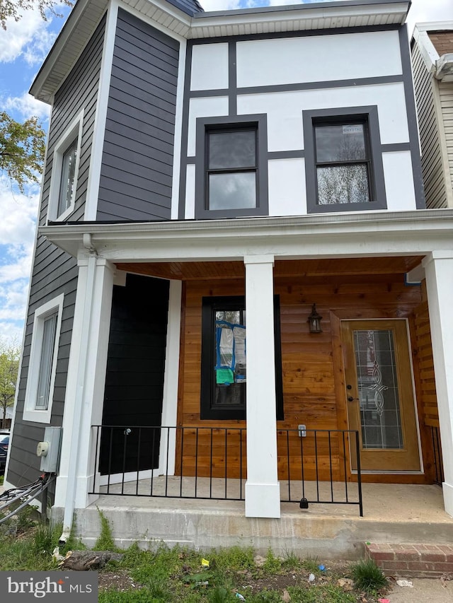 1600 Montello Ave NE, Washington, DC 20002 - view of front facade with a porch