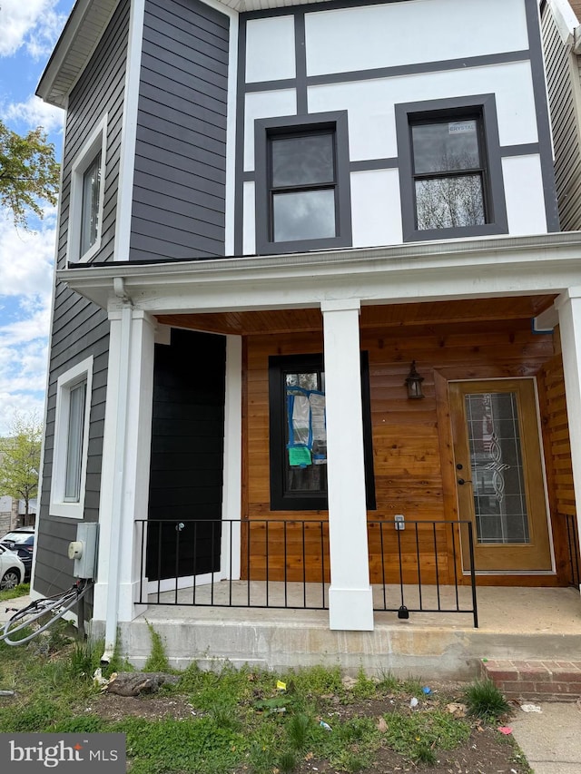 1600 Montello Ave NE, Washington, DC 20002 - view of front of property with a porch