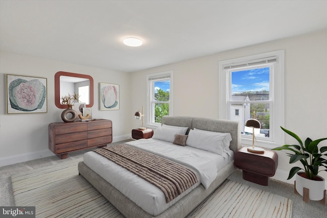 463 New Elm St, Conshohocken, PA 19428 - carpeted bedroom with baseboards
