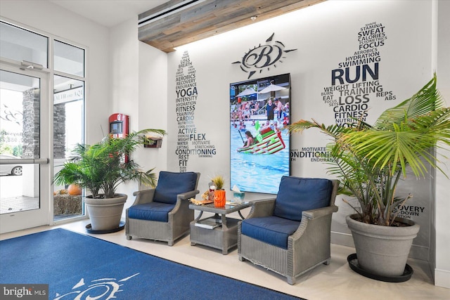 view of community lobby