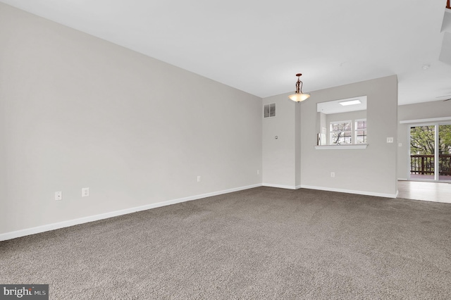 2475 Lakeside Dr, Frederick, MD 21702 - carpeted empty room with baseboards and visible vents