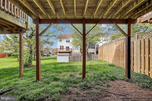 2475 Lakeside Dr, Frederick, MD 21702 - view of yard featuring fence