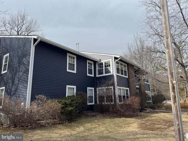 view of rear view of property