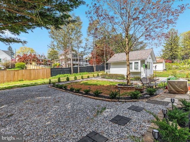 504 S Church St, Charles Town, WV 25414 - view of yard with an outdoor structure and fence