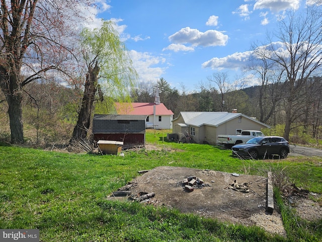 view of yard