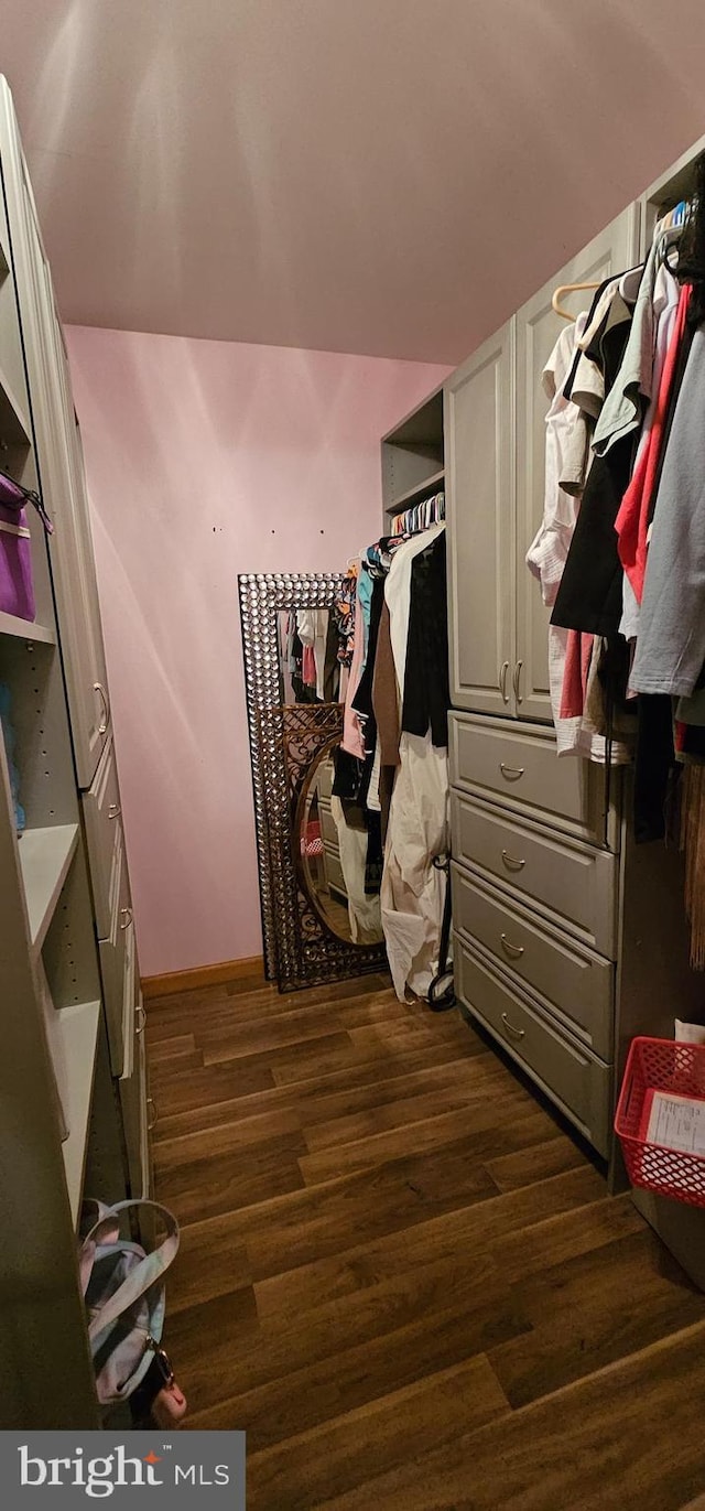 12 Deborah Dr, Millville, NJ 08332 - spacious closet with dark wood-style floors