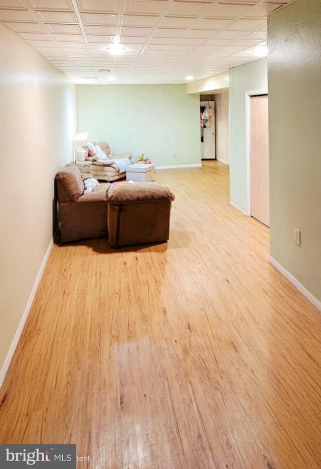 12 Deborah Dr, Millville, NJ 08332 - living area featuring wood finished floors and baseboards