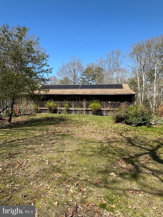 12 Deborah Dr, Millville, NJ 08332 - back of house featuring a yard and a deck