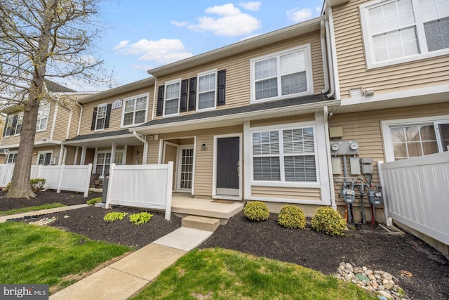 1203 Delancey Way, Marlton, NJ 08053 - view of property featuring fence