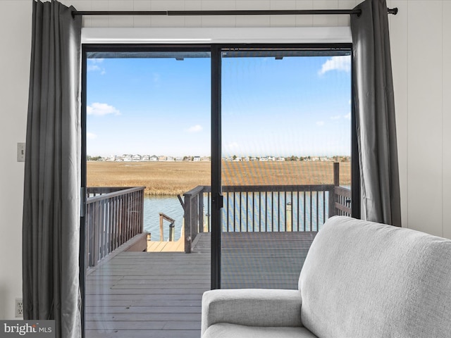 674 94th St Unit 154, Ocean City, MD 21842 - entryway featuring a water view