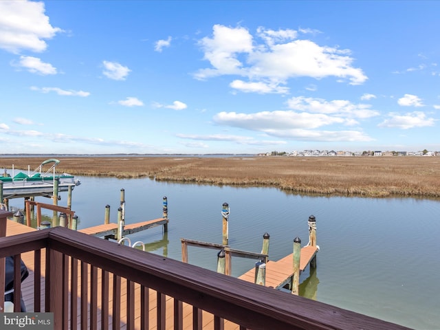 674 94th St Unit 154, Ocean City, MD 21842 - view of dock featuring a water view