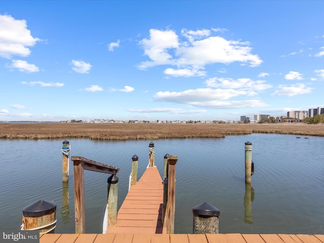674 94th St Unit 154, Ocean City, MD 21842 - view of dock with a water view