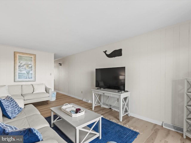 674 94th St Unit 154, Ocean City, MD 21842 - living room with visible vents and wood finished floors