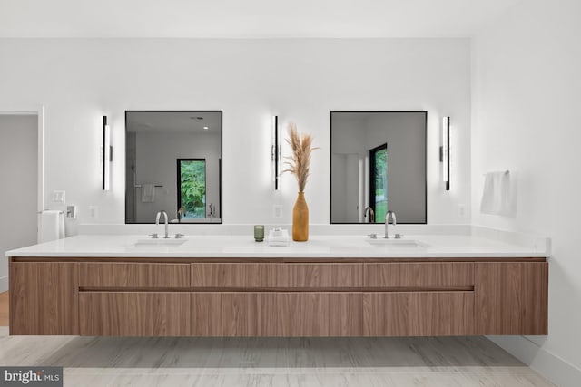 6018 Woodland Ter, Mclean, VA 22101 - full bath featuring double vanity