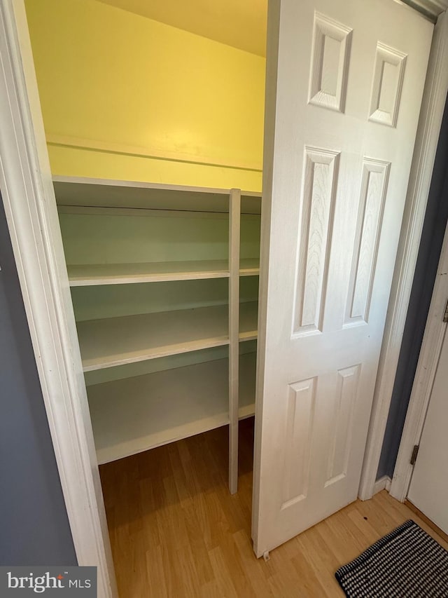 view of pantry