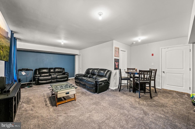 131 Time Cir, Bear, DE 19701 - living room with baseboards and carpet