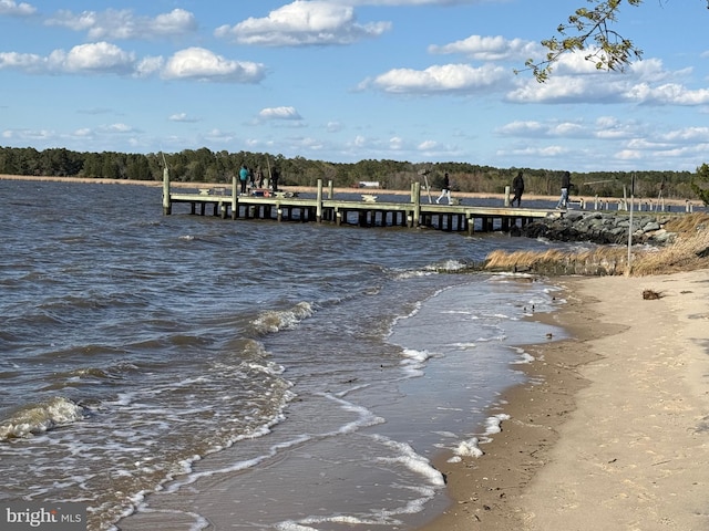 4747 Tyaskin Rd, Tyaskin, MD 21865 - dock area featuring a water view