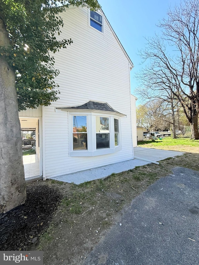 view of side of home