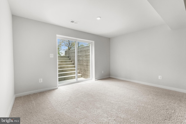 109 Hillsdale Dr, Fredericksburg, VA 22405 - carpeted spare room with baseboards