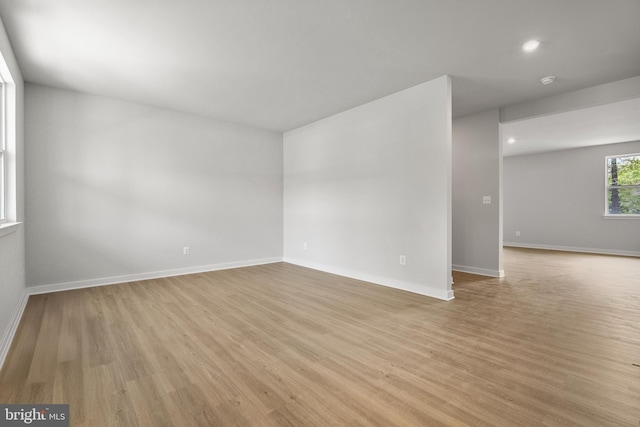 109 Hillsdale Dr, Fredericksburg, VA 22405 - unfurnished room with light wood-type flooring and recessed lighting