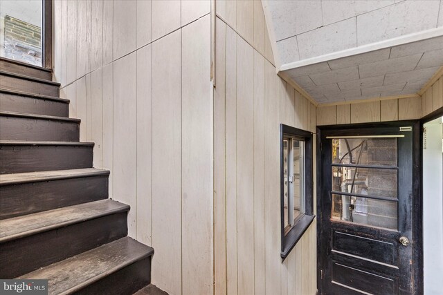 2300 Locust Rd, Dover, PA 17315 - staircase with wood walls