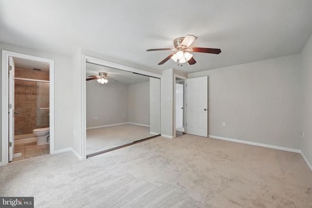 1258 Magnolia, Herndon, VA 20170 - unfurnished bedroom featuring carpet flooring, a closet, and baseboards
