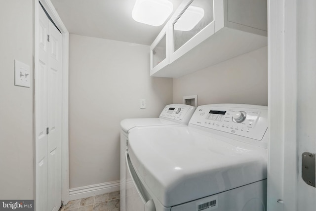 1258 Magnolia, Herndon, VA 20170 - laundry room featuring independent washer and dryer and baseboards