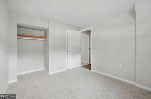 1258 Magnolia, Herndon, VA 20170 - unfurnished bedroom featuring carpet flooring, baseboards, and a closet