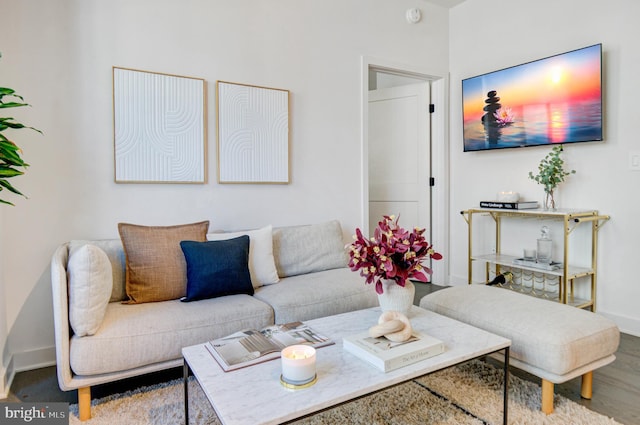70 N Street Street SE Unit N916, Washington, DC 20003 - living room with baseboards