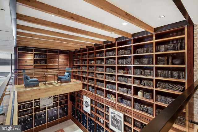 70 N Street Street SE Unit N916, Washington, DC 20003 - wine cellar with beamed ceiling