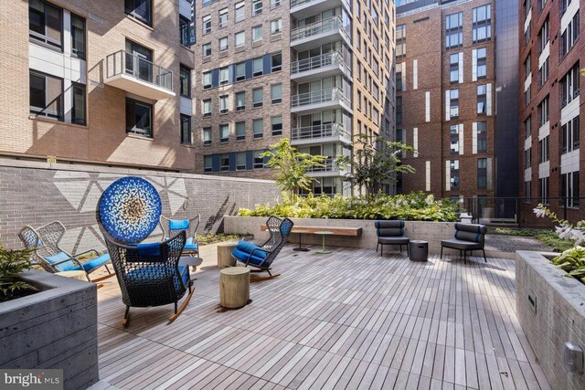 70 N Street Street SE Unit N916, Washington, DC 20003 - deck with fence
