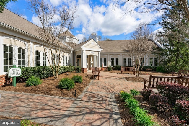 19961 Major Sq, Ashburn, VA 20147 - view of front facade featuring stucco siding