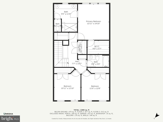 19961 Major Sq, Ashburn, VA 20147 - floor plan / room layout