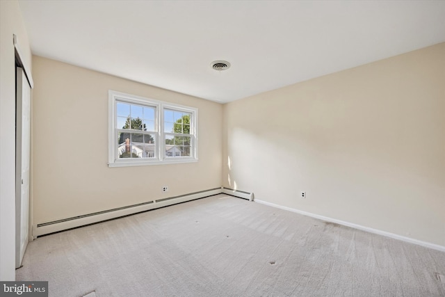 5 Morgan Rd, Aston, PA 19014 - unfurnished bedroom featuring baseboard heating, carpet, and a closet