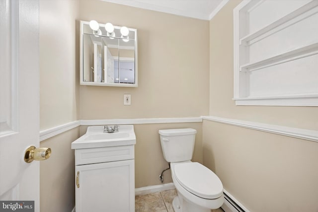 5 Morgan Rd, Aston, PA 19014 - half bath with vanity and tile patterned floors
